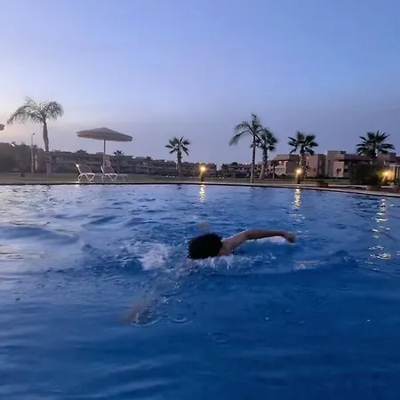 Appartement De Luxe Avec Jardin Vue Sur La Piscine Golf Securise 24H Sur 24 A 5 Minutes De L Aeroport Marrakesh Buitenkant foto